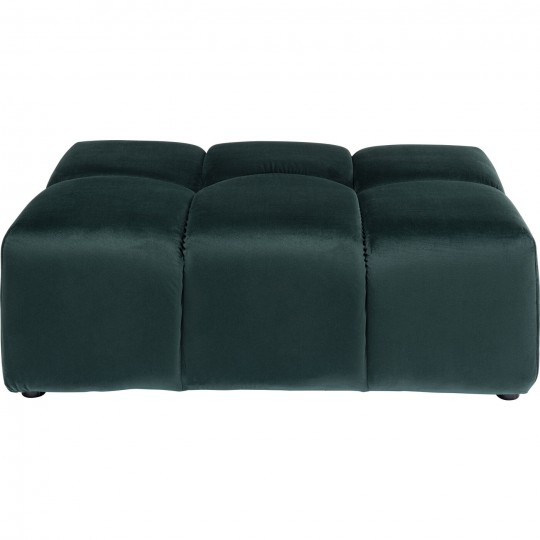 Banco Gianni Velvet Dark Green