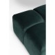 Banco Gianni Velvet Dark Green