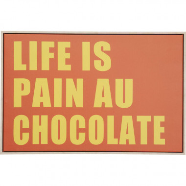 Pintura Pain Au Chocolate 40x60cm