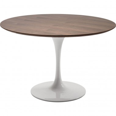 Tampo Invitation Round WalnutØ120cm