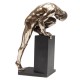 Peça Decorativa Nude Man Stand Bronze 35cm