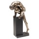 Peça Decorativa Nude Man Stand Bronze 35cm