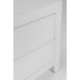 Mesa Cabeceira Luxury Push 2 Gavetas Branco