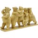 Figurine déco Tipsy Dancing Bears 14cm